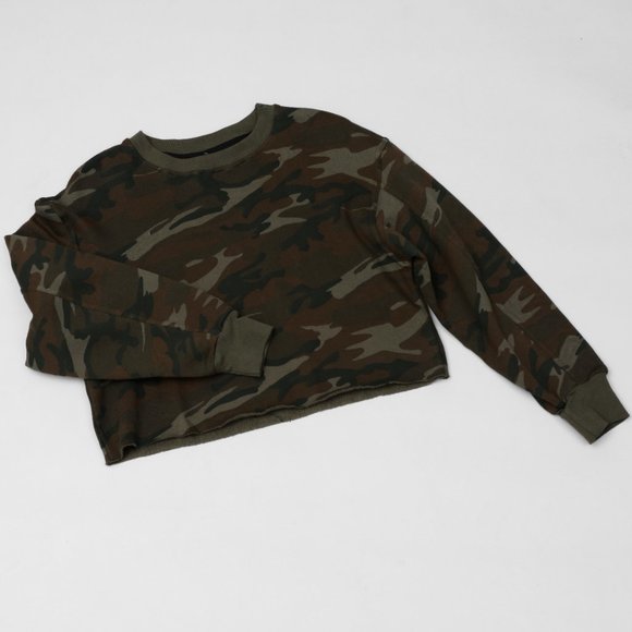 NWT, "Strut This" Camo Sweatshirt - Picture 1 of 6